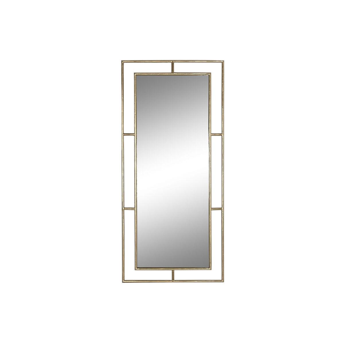 Espejo de pared Home ESPRIT Dorado Moderno 96 x 5 x 208 cm