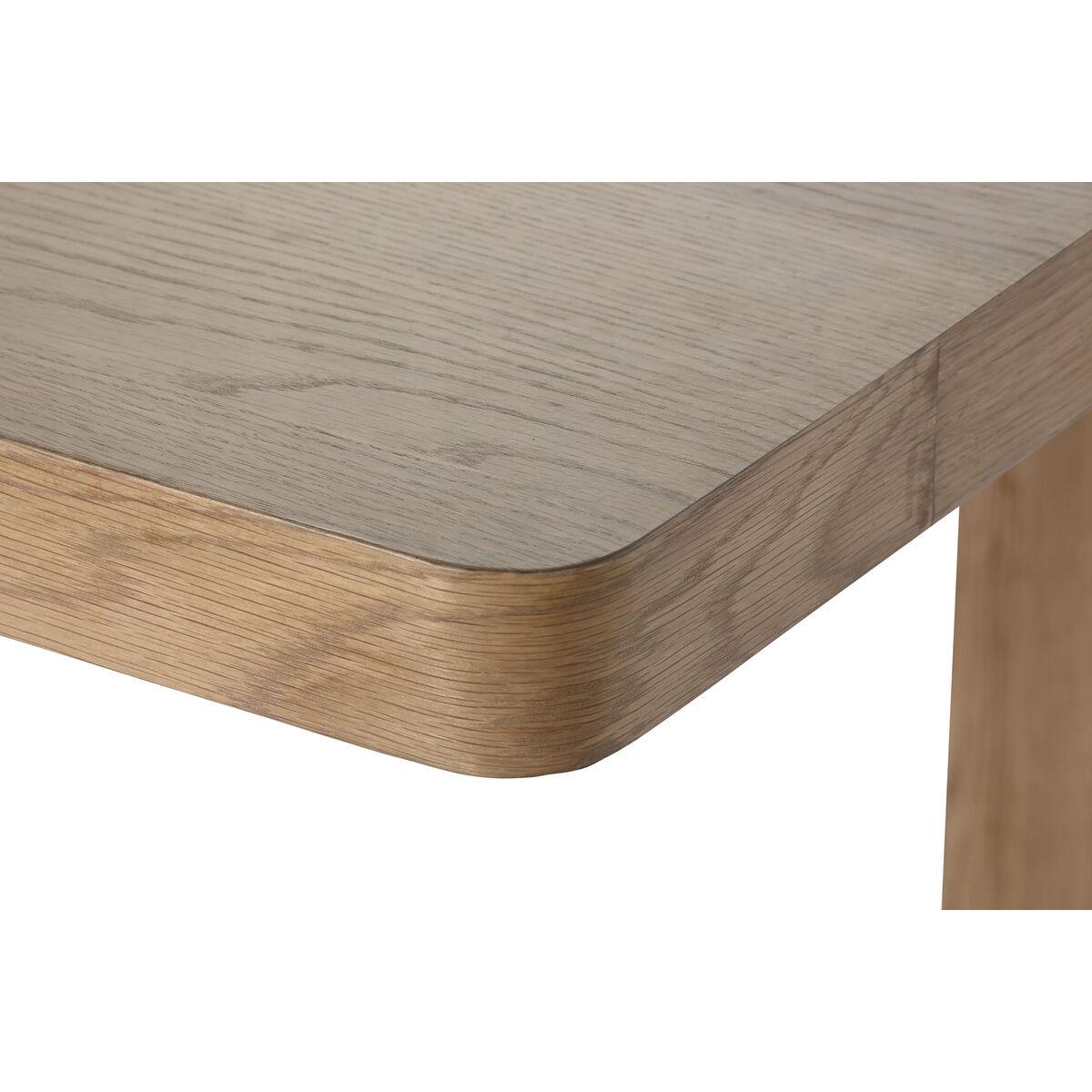 Mesa de Comedor Home ESPRIT Natural Roble 210,5 x 101 x 77 cm