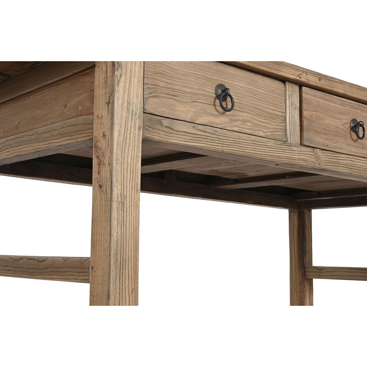 Mesa auxiliar Home ESPRIT Natural Madera de olmo 169 x 75 x 85 cm