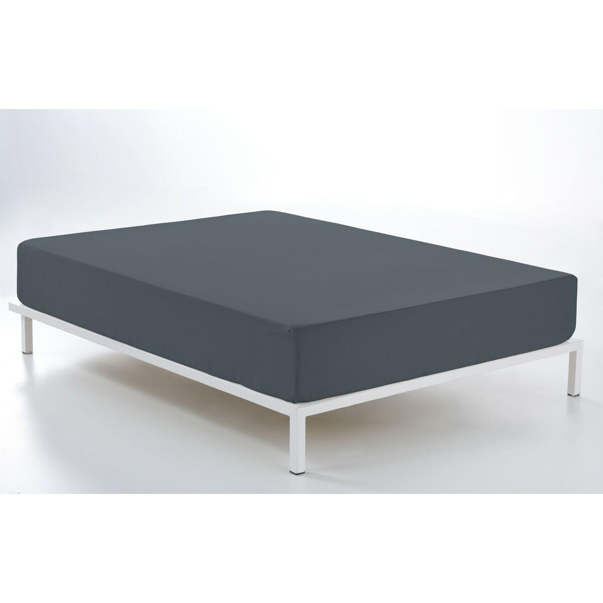 Sábana Bajera Alexandra House Living Gris 135/140 x 190/200 cm