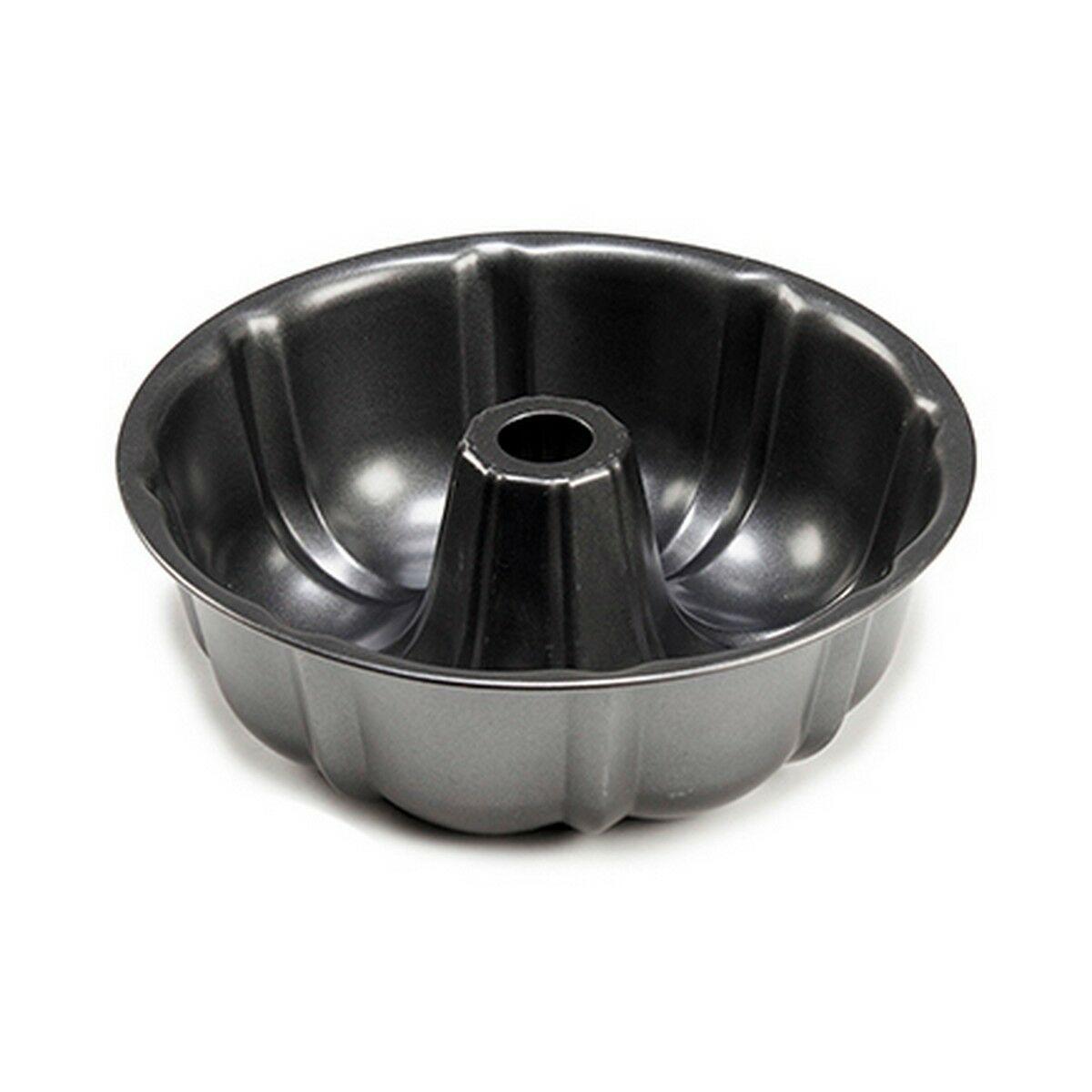Molde para Tartas Kinvara CK62863-17 Gris oscuro Metal Acero al carbono 25,4 x 8 x 25,4 cm (12 Unidades)