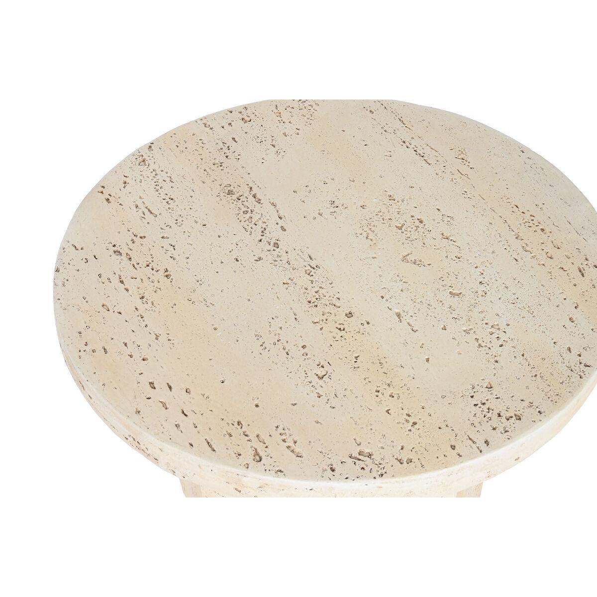 Mesita Auxiliar Home ESPRIT Beige Magnesio 60 x 60 x 41,9 cm