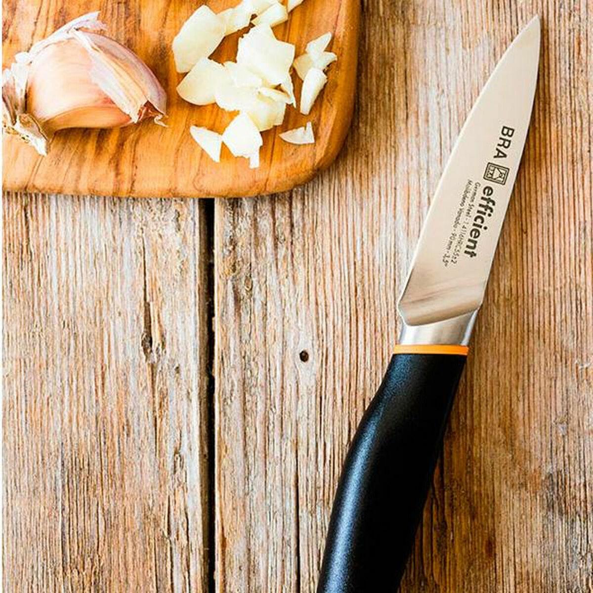 Cuchillo Mondador BRA A198000 Negro Gris Acero Inoxidable