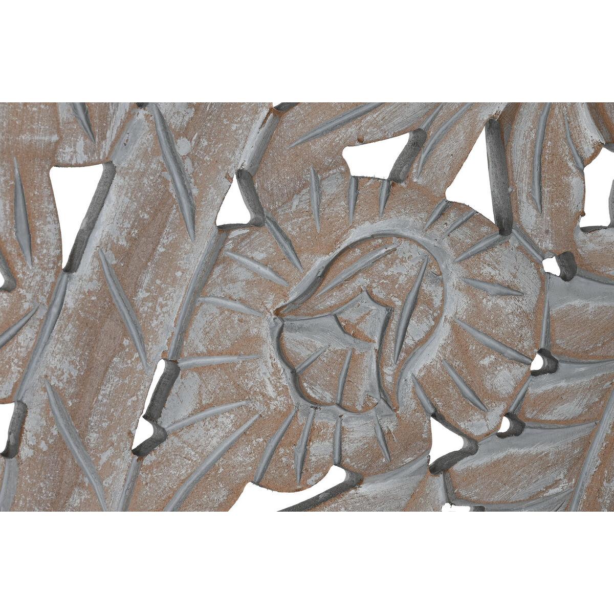 Cabecero de Cama Home ESPRIT Gris Madera MDF 180 x 3,5 x 180 cm
