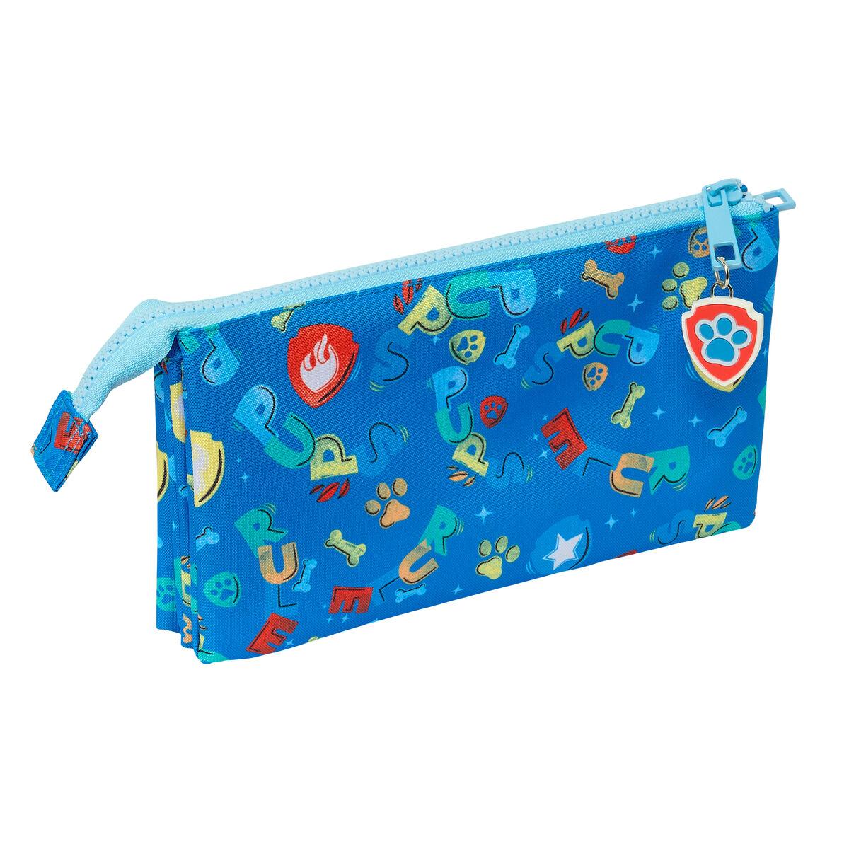 Estuche Escolar The Paw Patrol 22 x 12 x 3 cm