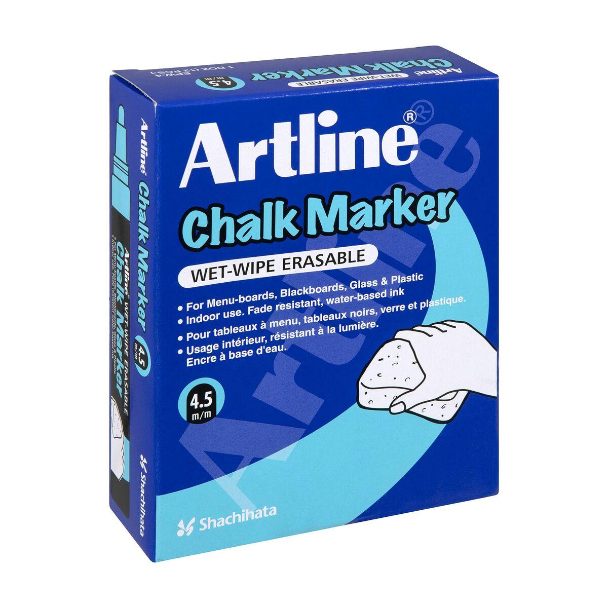 Rotulador para Pizarra Artline EPW-4-BL Blanco