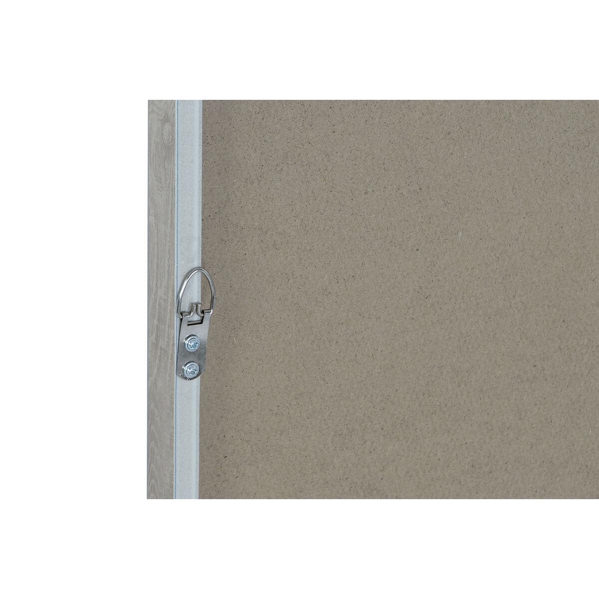 Cuadro Home ESPRIT Blanco Beige Abstracto Escandinavo 52,7 x 2,5 x 72,5 cm (2 Unidades)