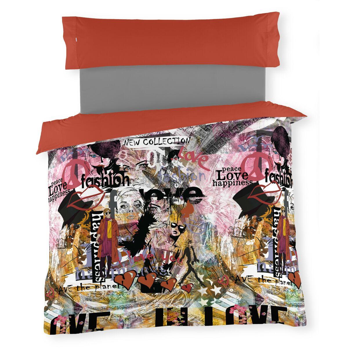Juego de funda nórdica Alexandra House Living Jean Cama de 105 3 Piezas