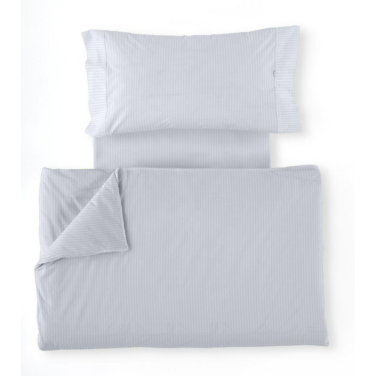 Juego de funda nórdica Alexandra House Living Blanco Cama de 135/140 3 Piezas