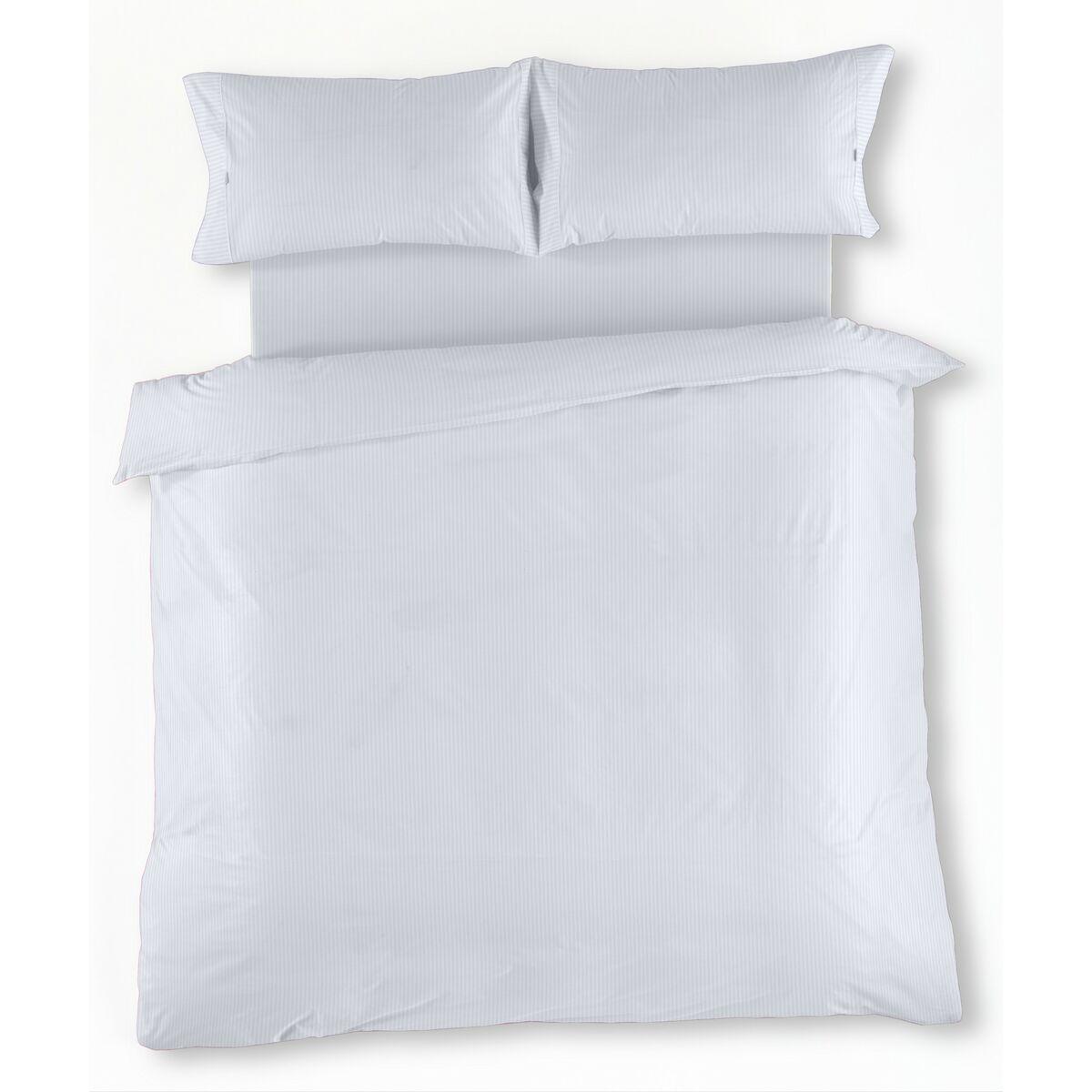 Juego de funda nórdica Alexandra House Living Blanco Cama de 180 4 Piezas