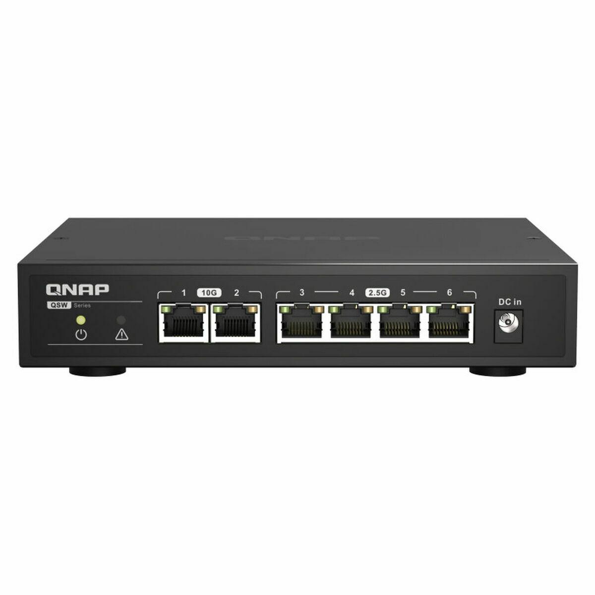 Switch Qnap QSW-2104-2T 10 Gbit/s Negro