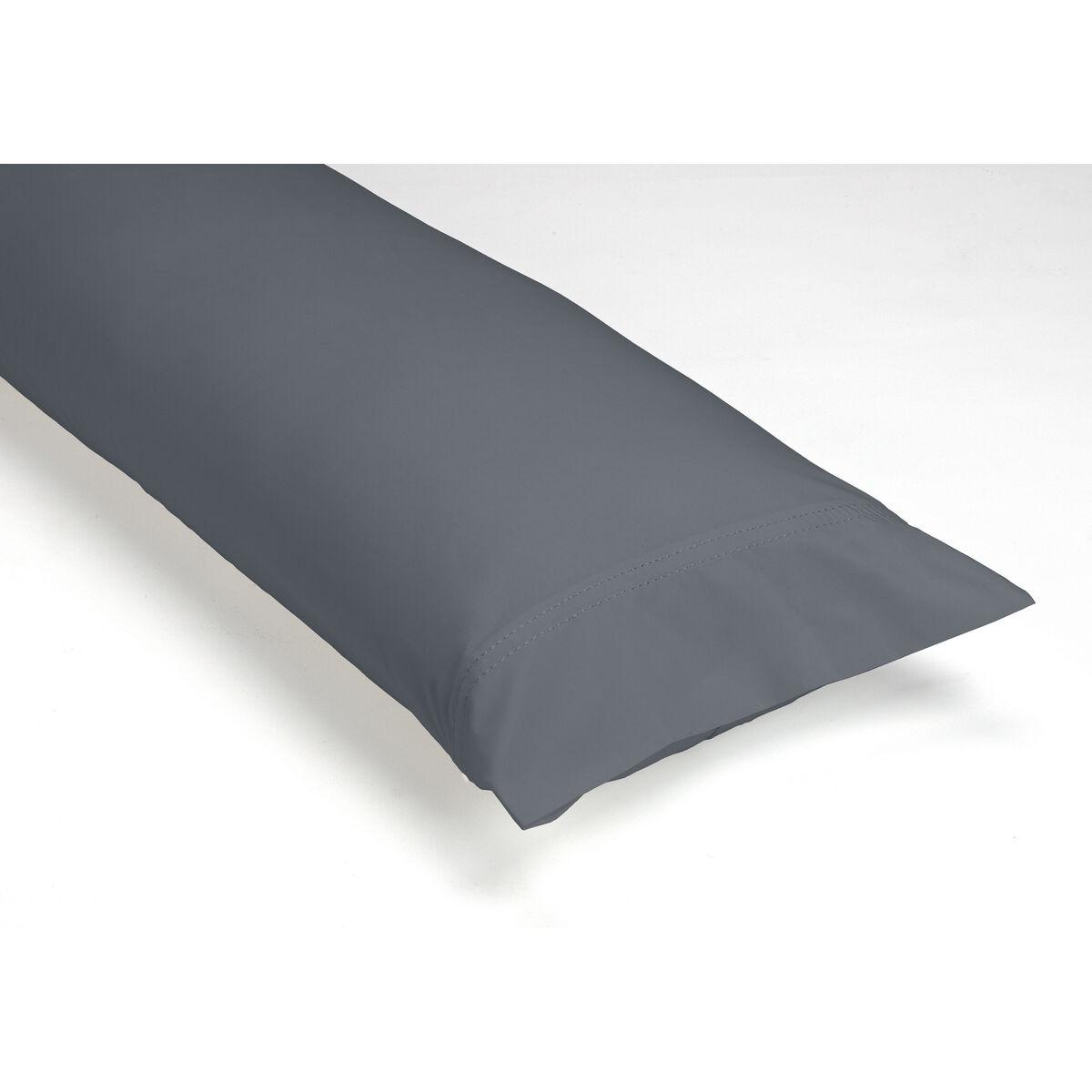 Juego de funda nórdica Alexandra House Living Qutun Gris oscuro Cama de 150 3 Piezas