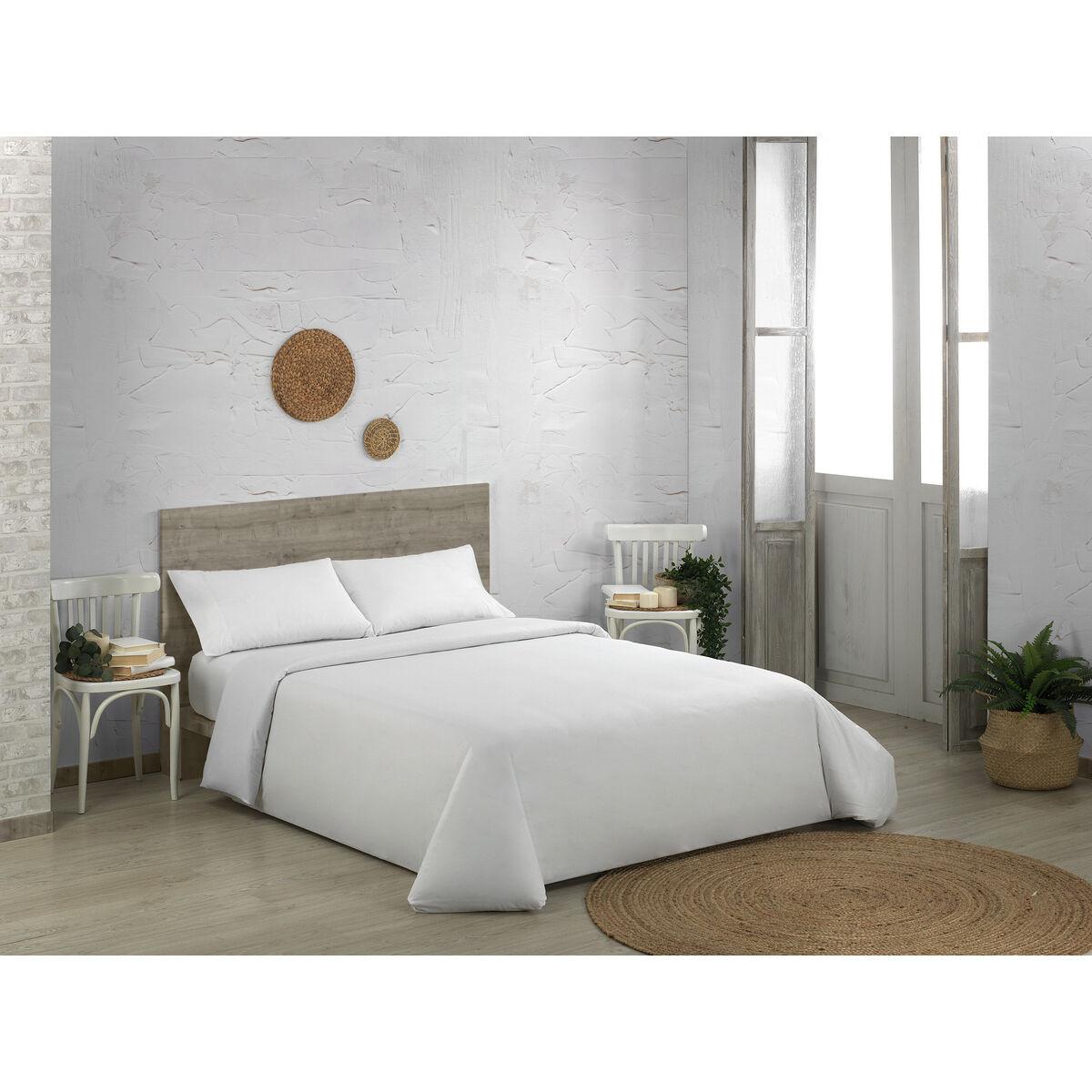 Juego de funda nórdica Alexandra House Living Qutun Blanco Cama de 200 4 Piezas