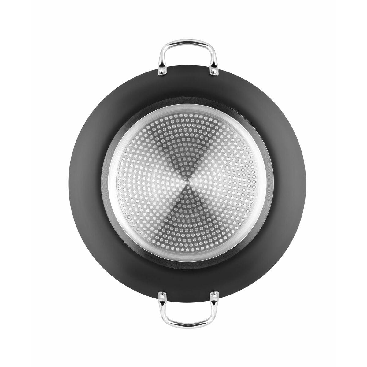 Paellera Monix M371634 Negro Acero Inoxidable