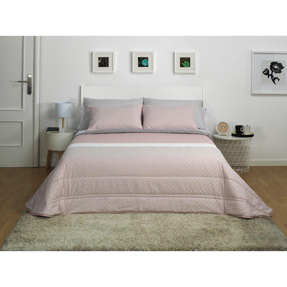 Colcha Alexandra House Living Estelia Rosa 250 x 270 cm