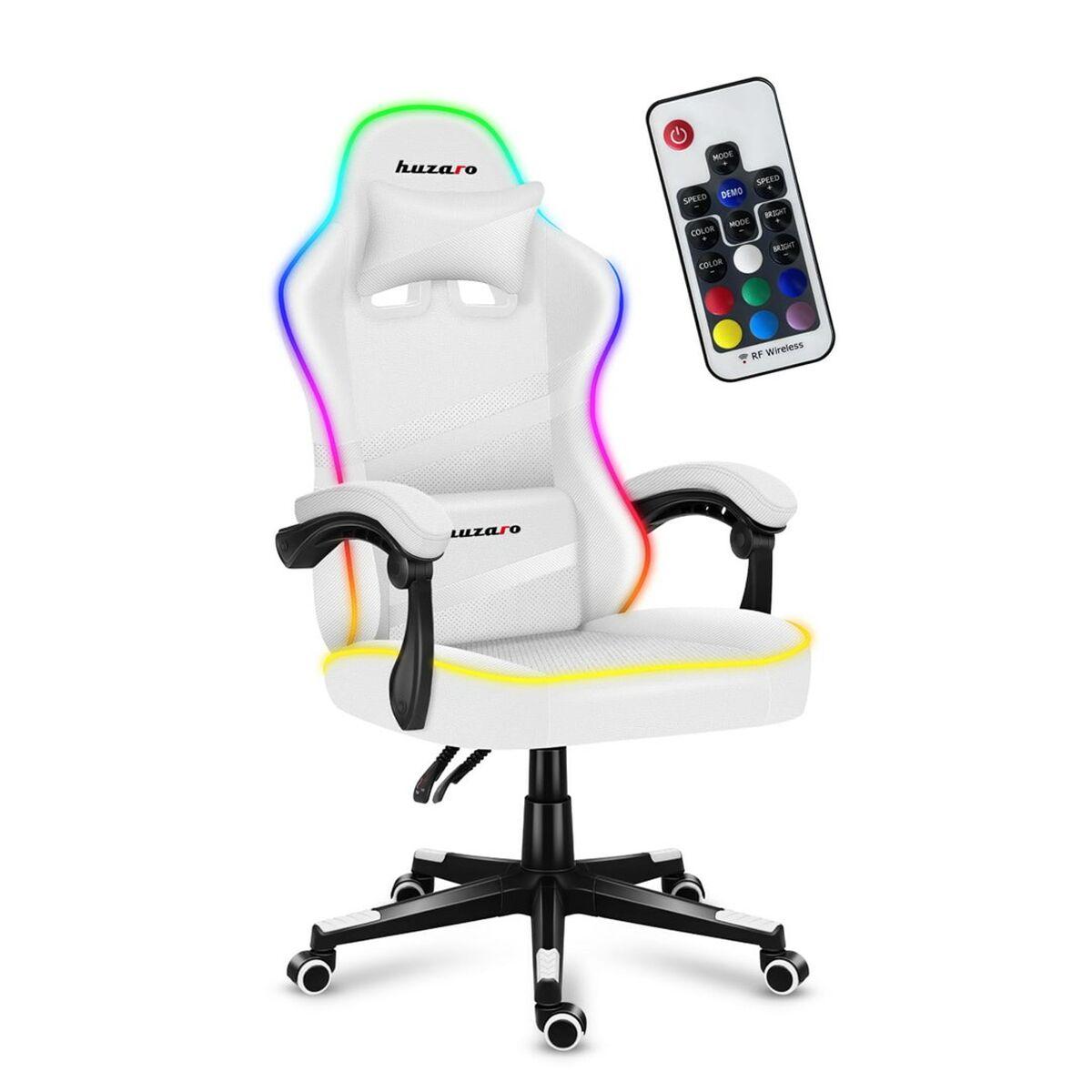Silla Gaming Huzaro Force 4.4 RGB Blanco