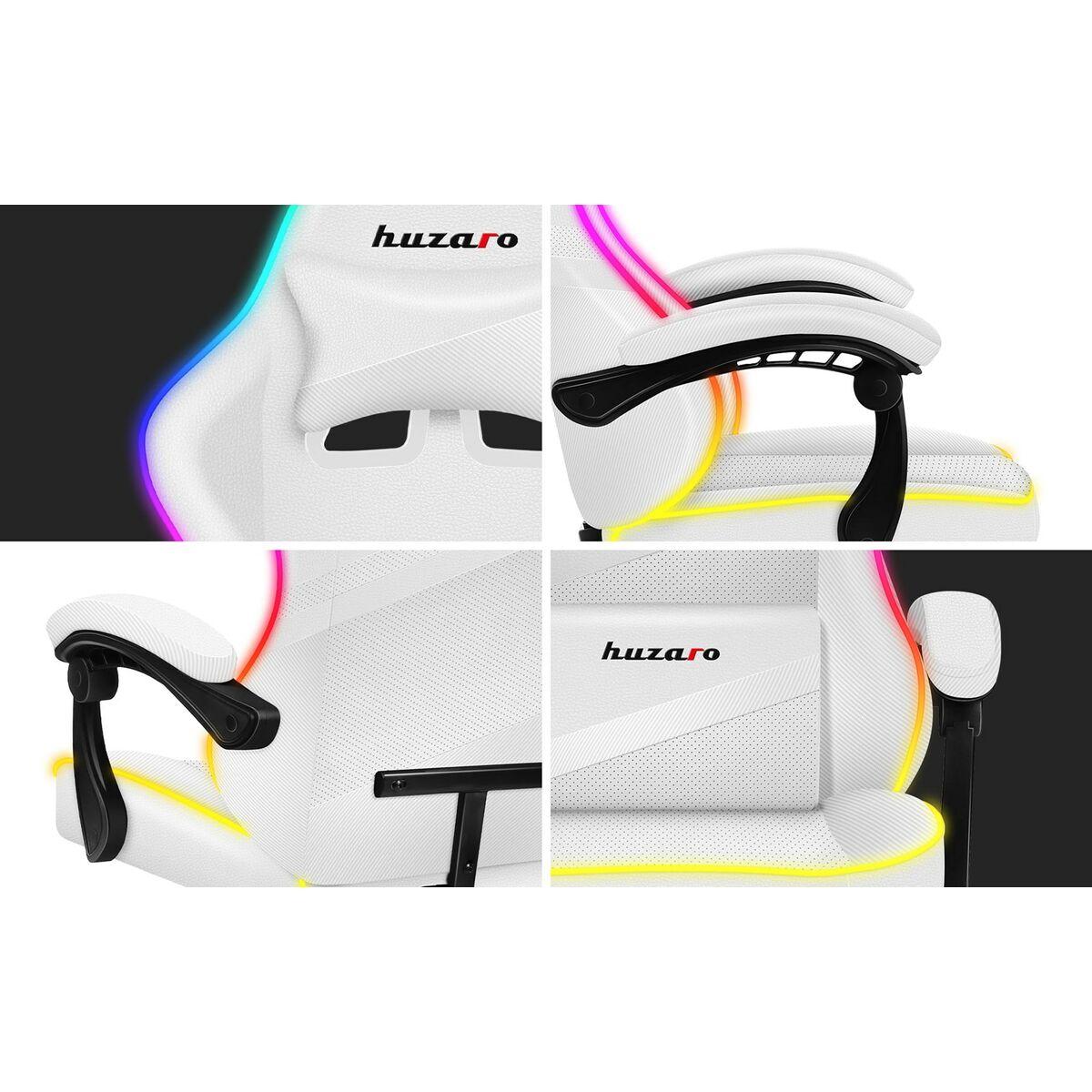 Silla Gaming Huzaro Force 4.4 RGB Blanco