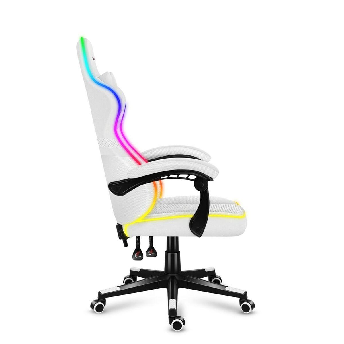 Silla Gaming Huzaro Force 4.4 RGB Blanco