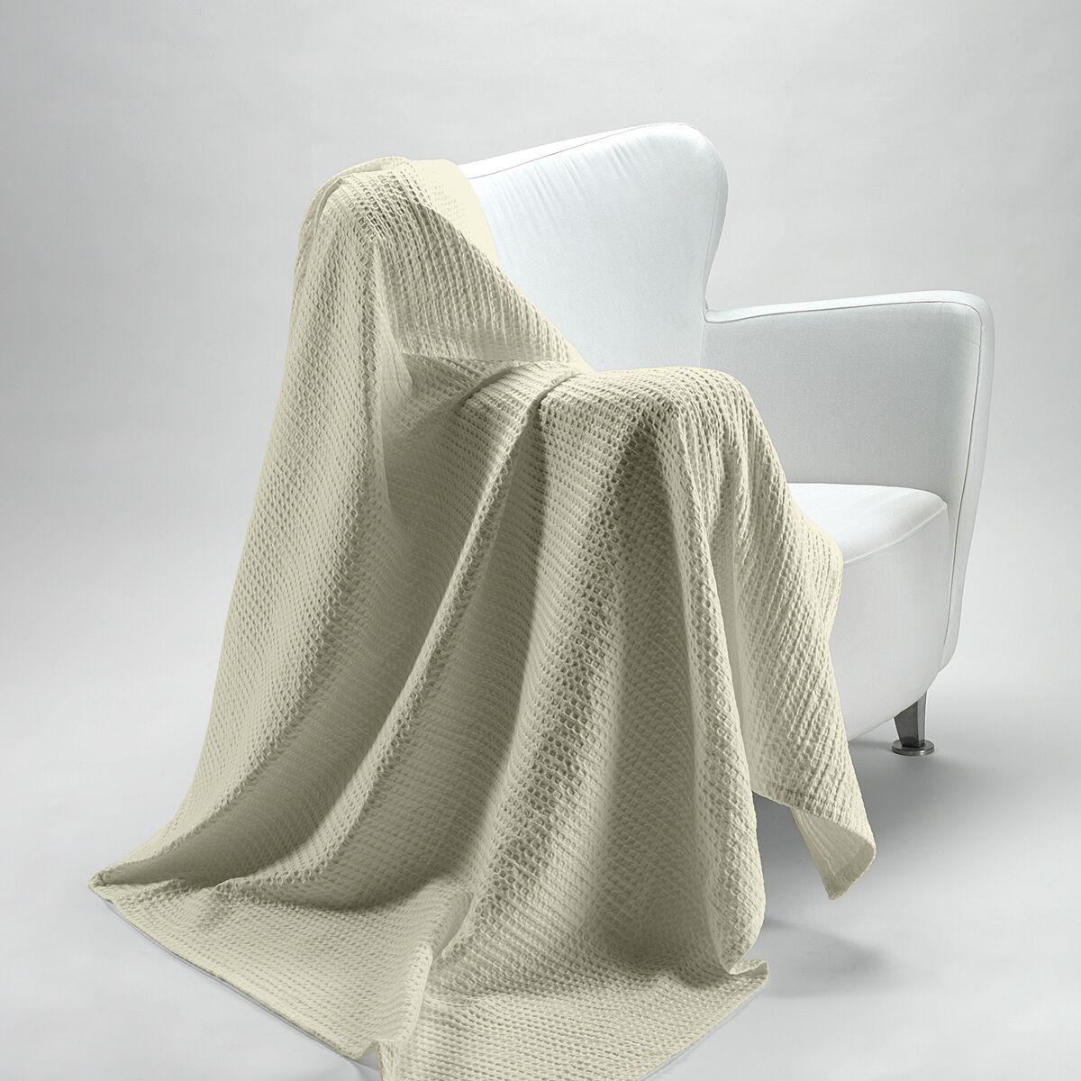Manta Alexandra House Living Banús Crema 140 x 190 cm