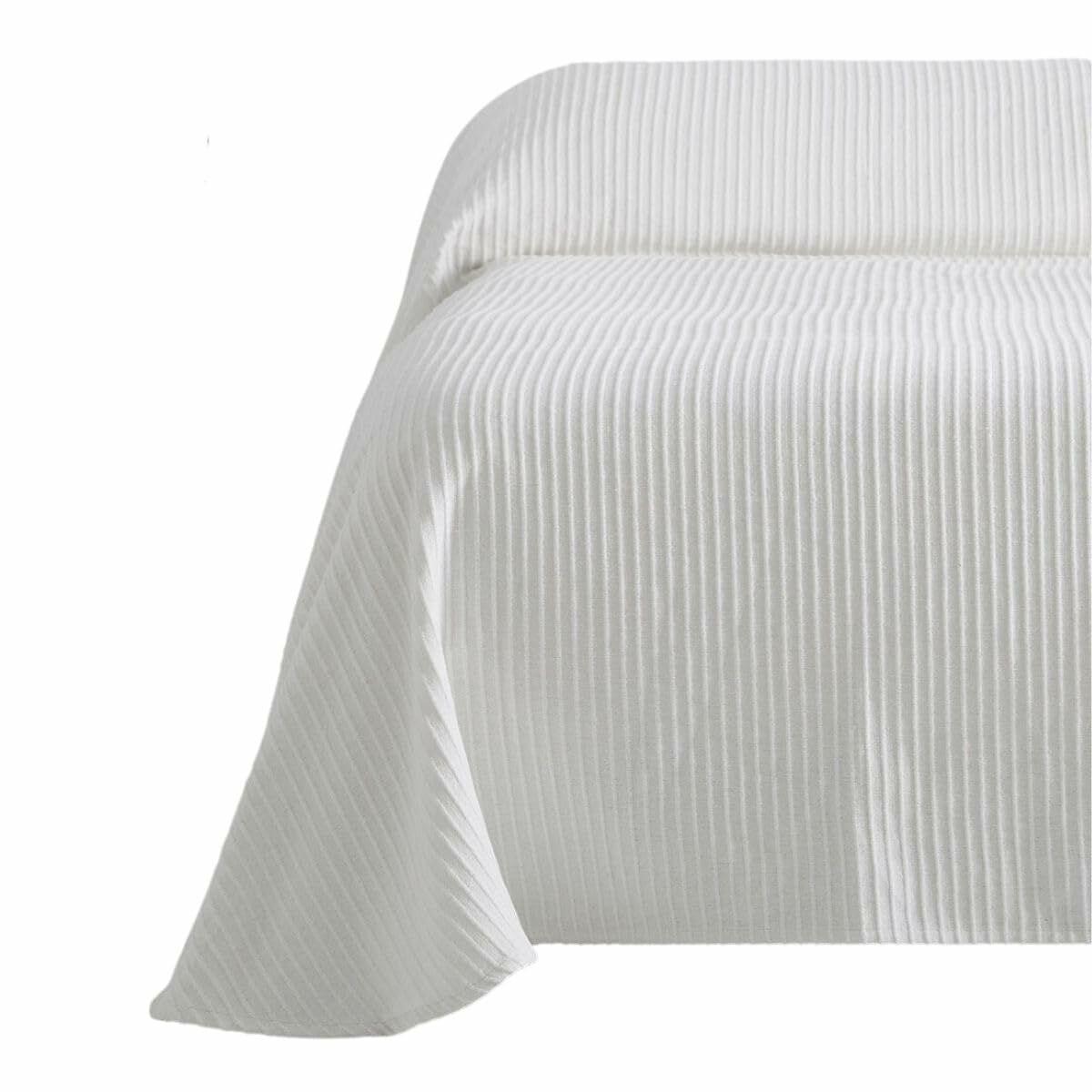 Colcha Alexandra House Living Bali Blanco 200 x 270 cm