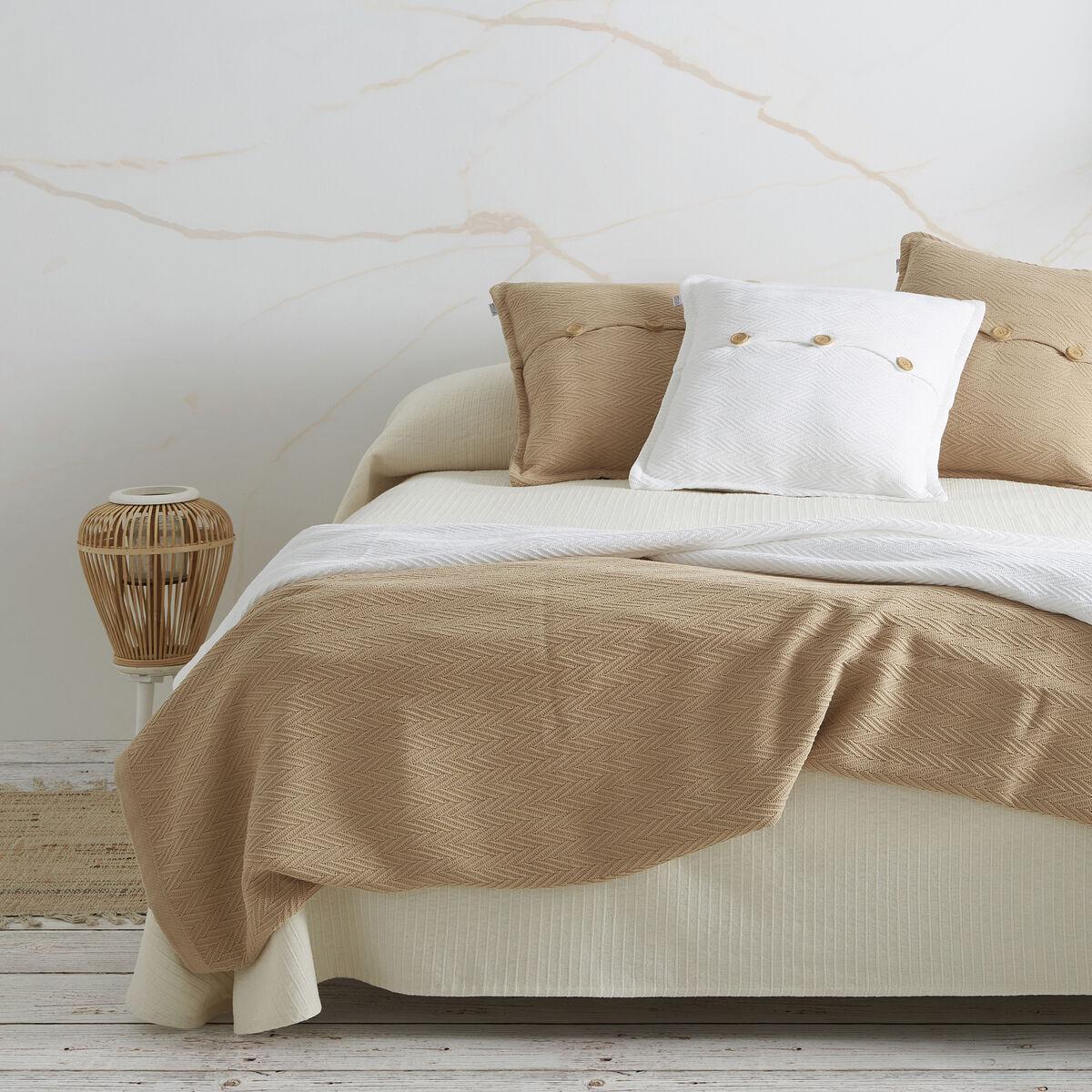 Colcha Alexandra House Living Bali Crema 250 x 270 cm