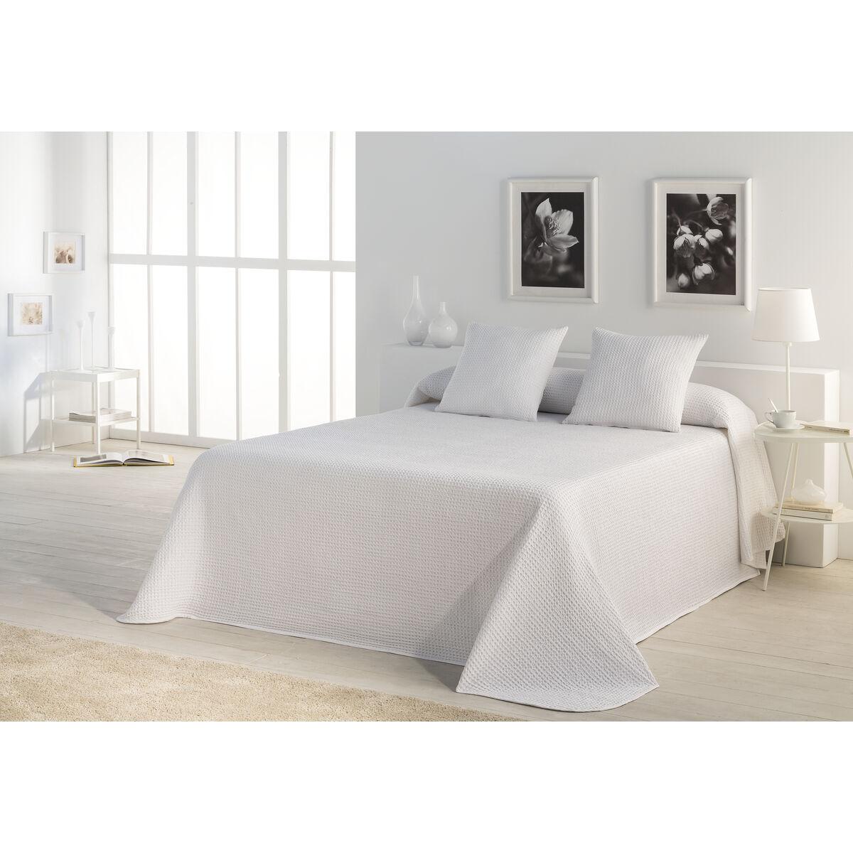 Colcha Alexandra House Living Banús Blanco 235 x 290 cm (3 Piezas)