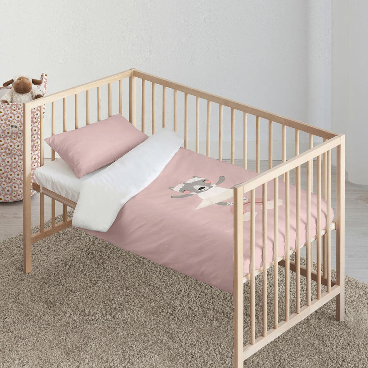 Funda Nórdica Kids&Cotton Lavi Big Rosa 115 x 145 cm