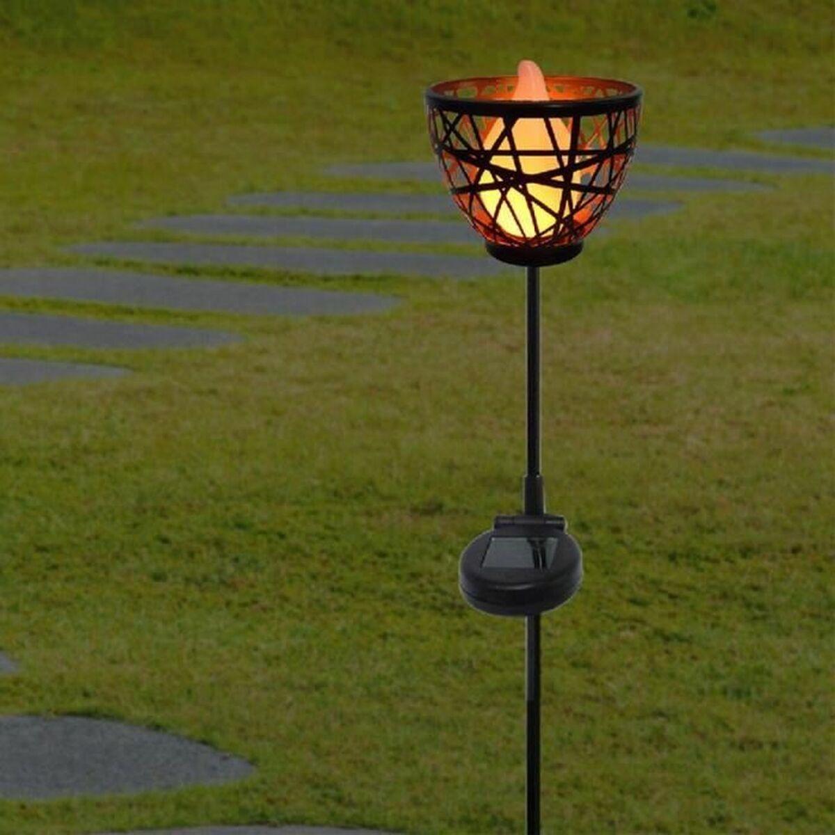 Estaca solar de jardín Lumisky Gris Metal