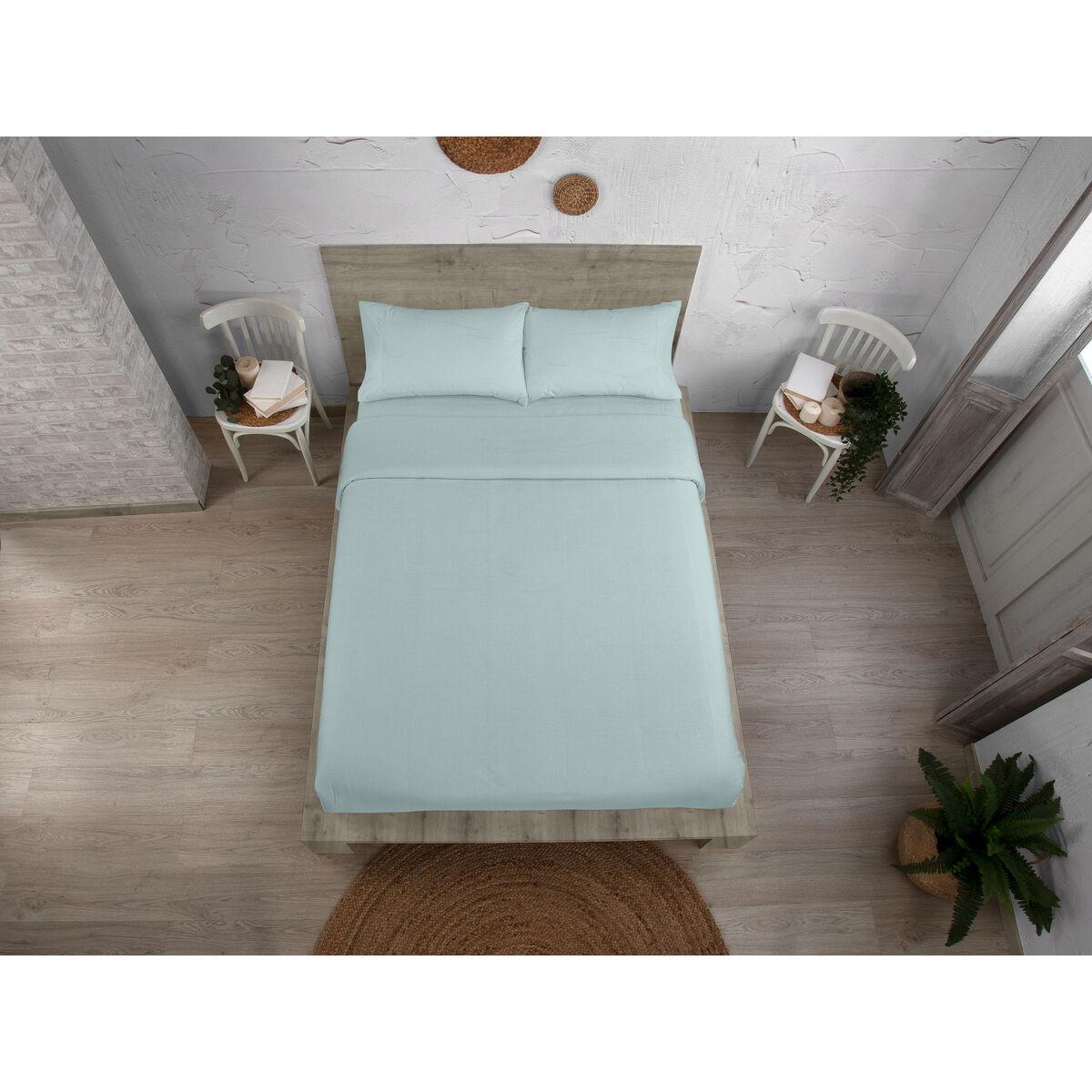 Funda Nórdica Alexandra House Living QUTUN Azul claro 150 x 220 cm