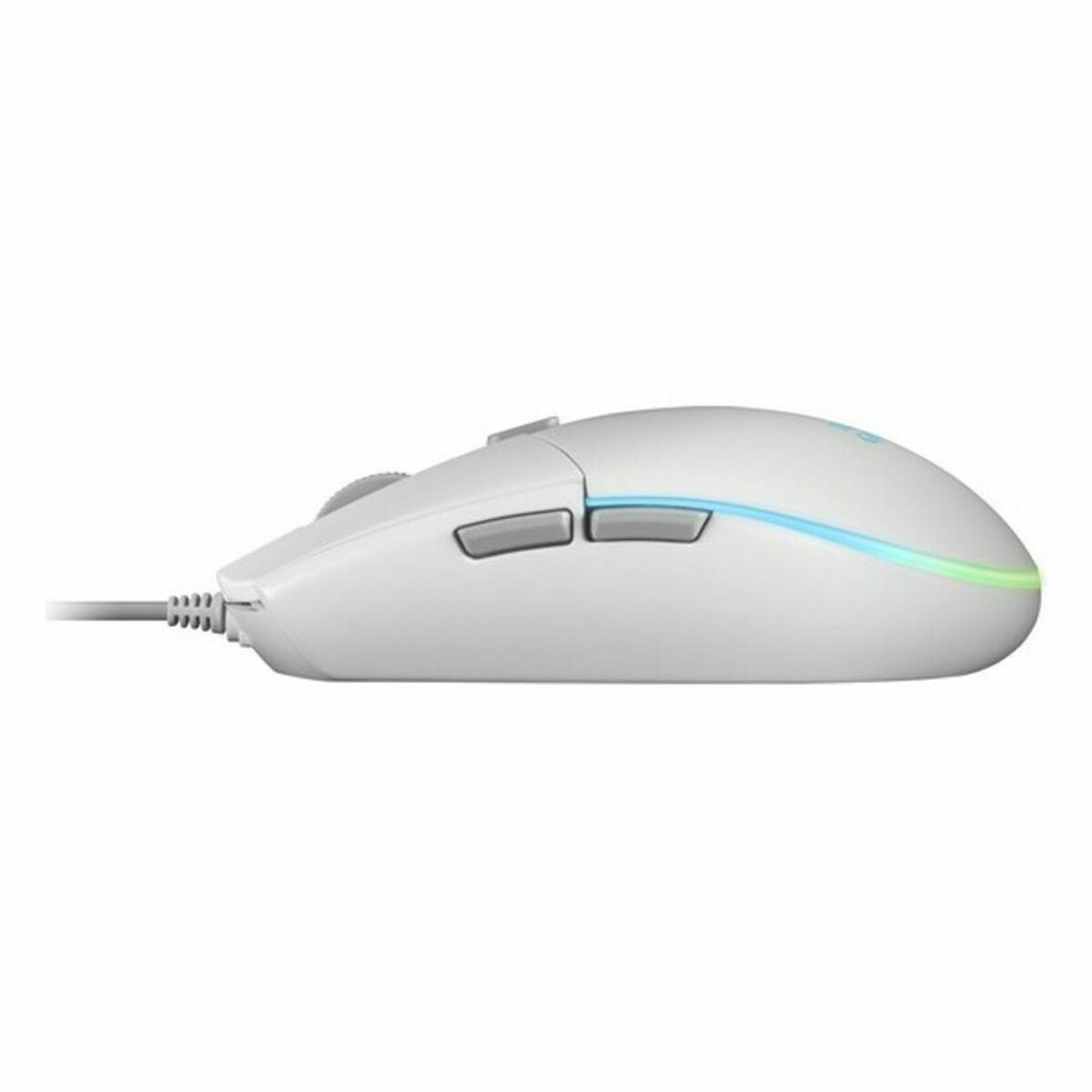 Ratón Gaming Mars Gaming MMGW Blanco