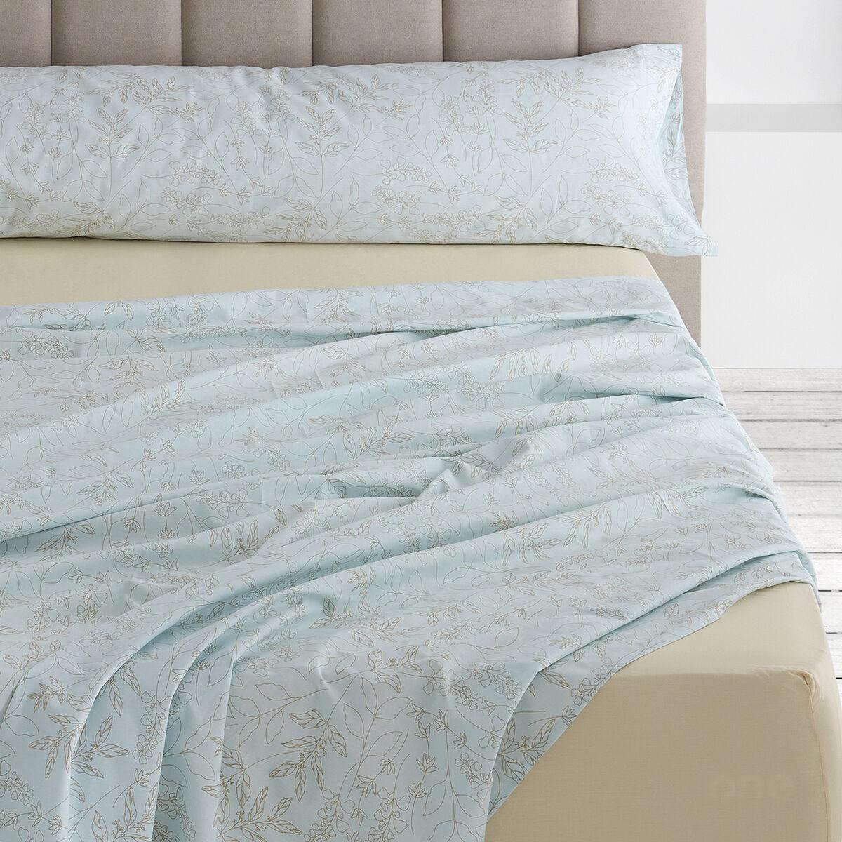 Juego de Sábanas Alexandra House Living Circe Azul Cama de 150 3 Piezas