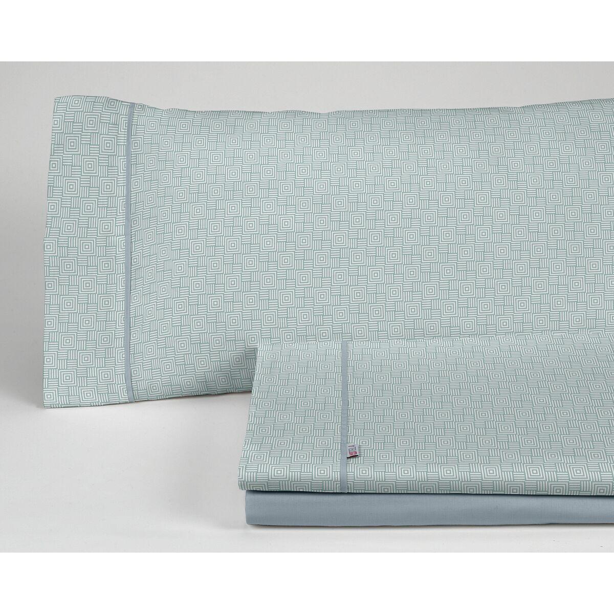 Juego de Sábanas Alexandra House Living Estelia Verde suave Cama de 180 4 Piezas