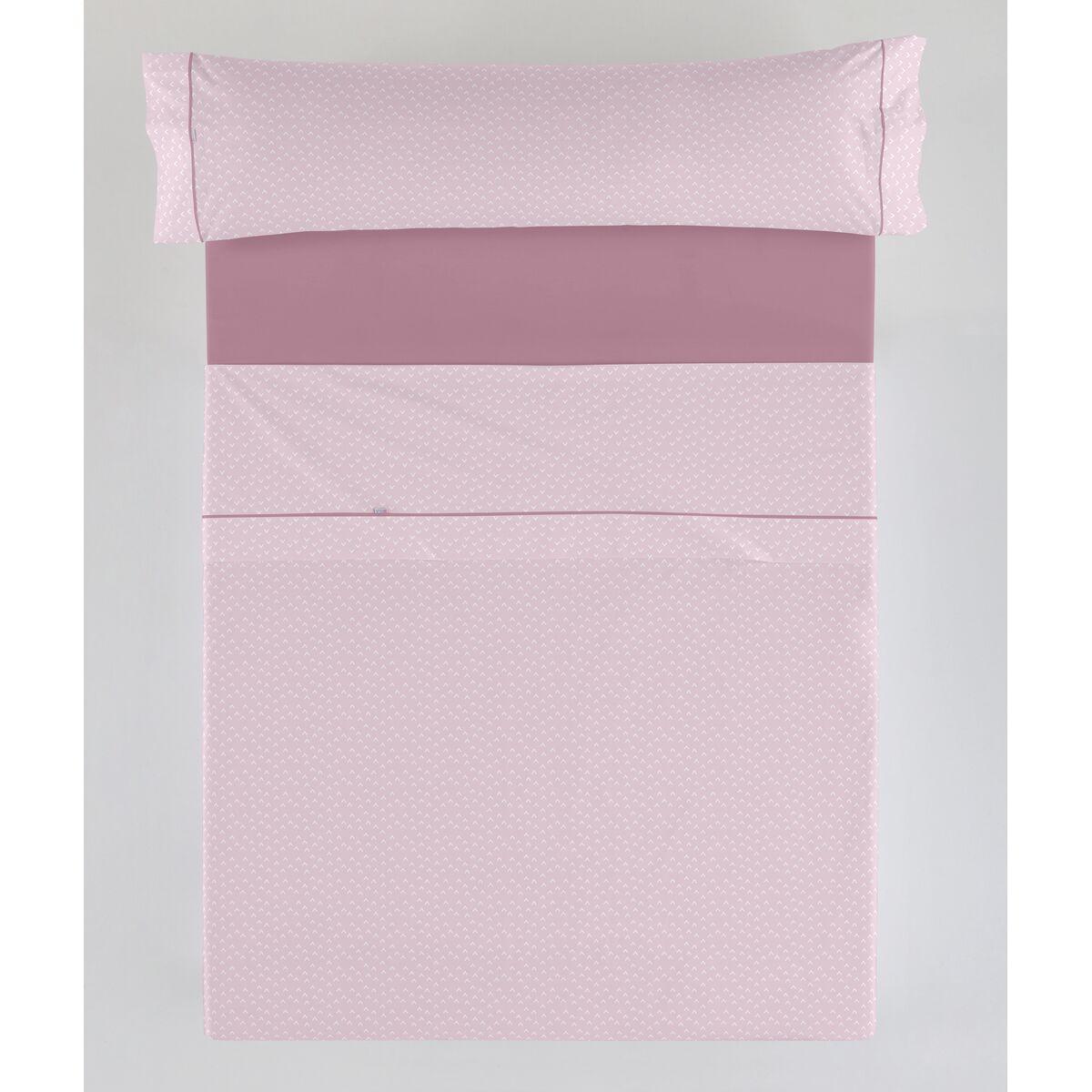 Juego de Sábanas Alexandra House Living Estelia Malva Cama de 180 4 Piezas