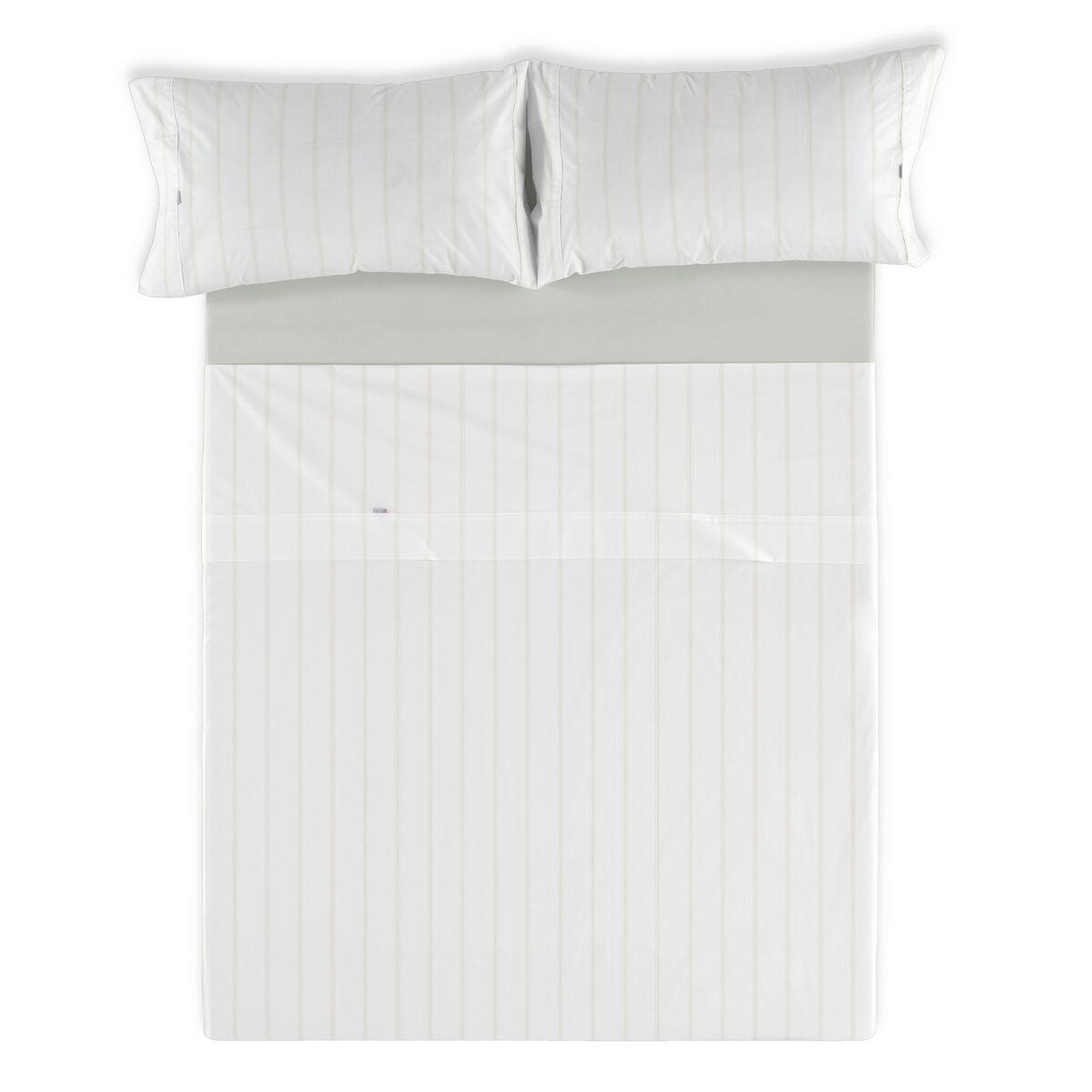 Juego de Sábanas Alexandra House Living Rita Beige Cama de 135/140 3 Piezas