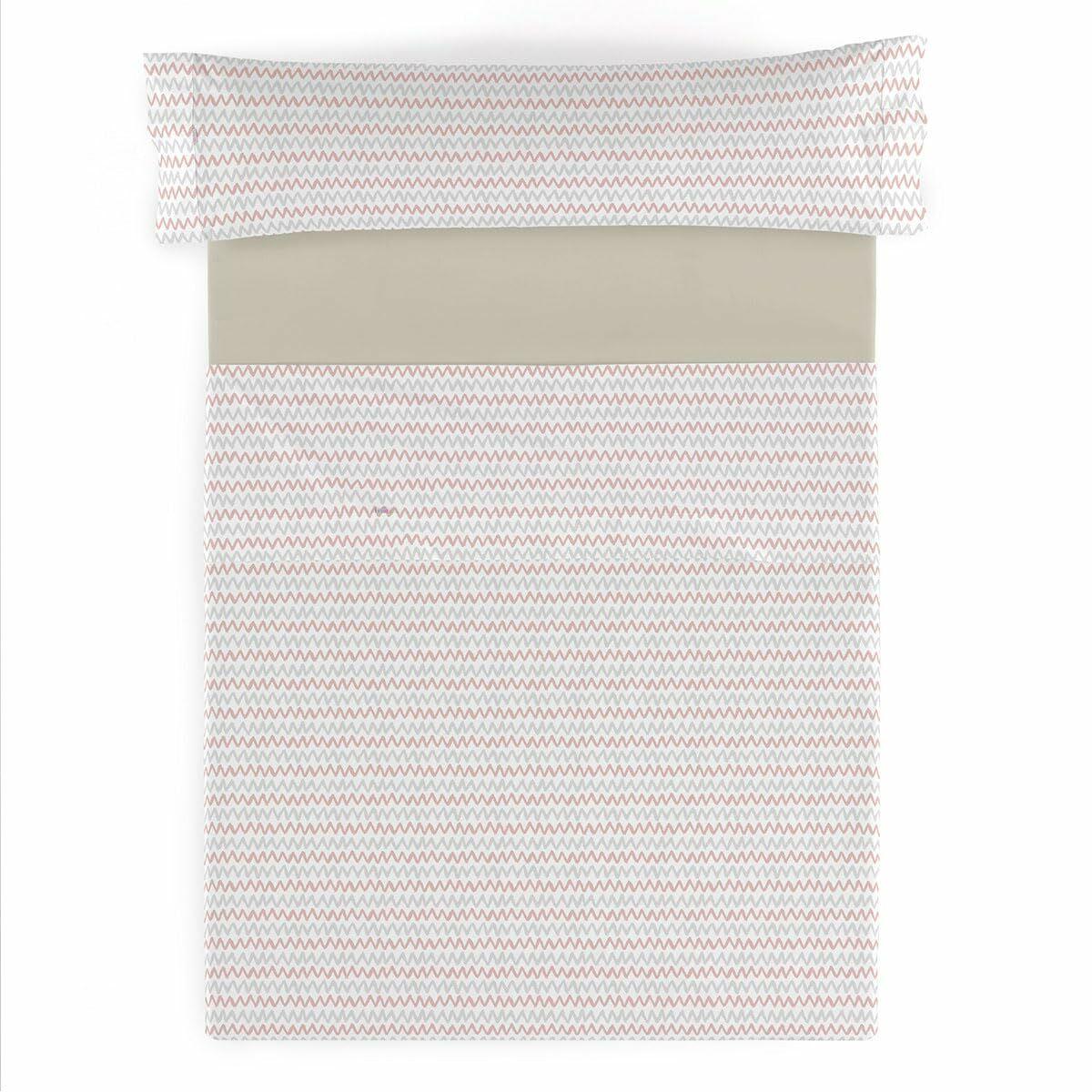 Juego de Sábanas Alexandra House Living Cloe Rosa Cama de 135/140 3 Piezas