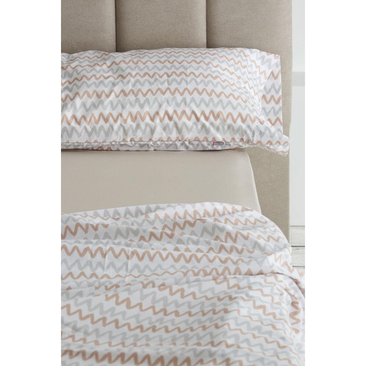 Juego de Sábanas Alexandra House Living Cloe Rosa Cama de 135/140 3 Piezas