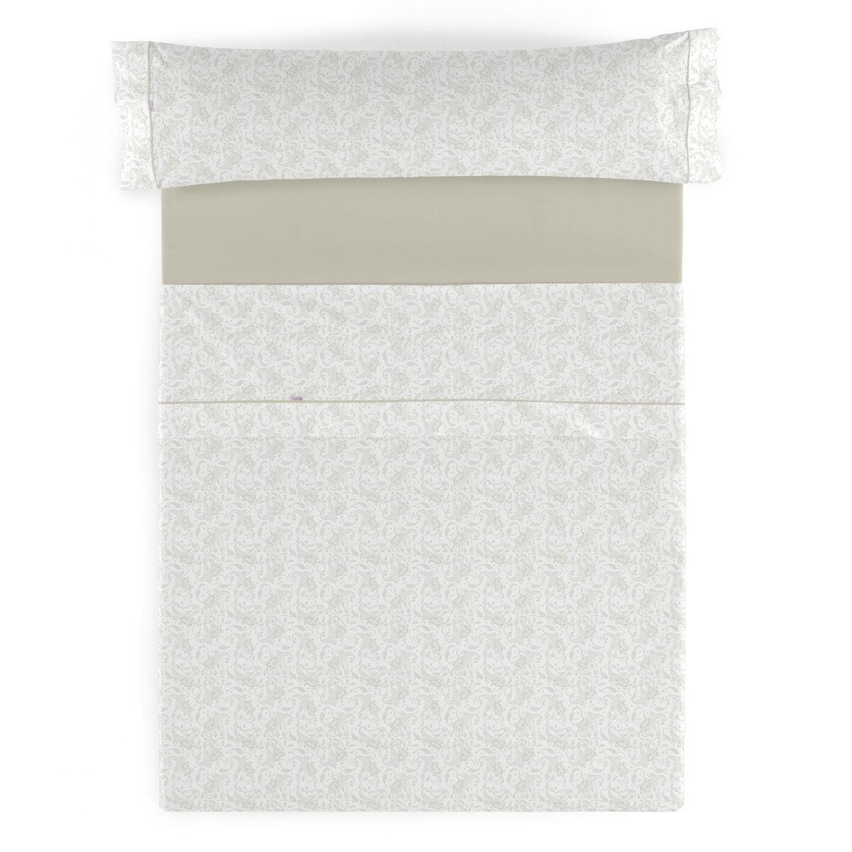 Juego de Sábanas Alexandra House Living Lara Beige Cama de 90 3 Piezas