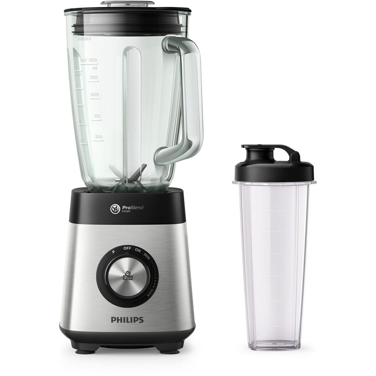 Batidora de Vaso Philips 5000 series HR3573/90 metálico 1000 W 2 L