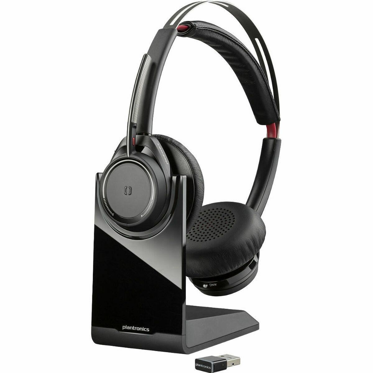 Auriculares con Micrófono Plantronics Negro