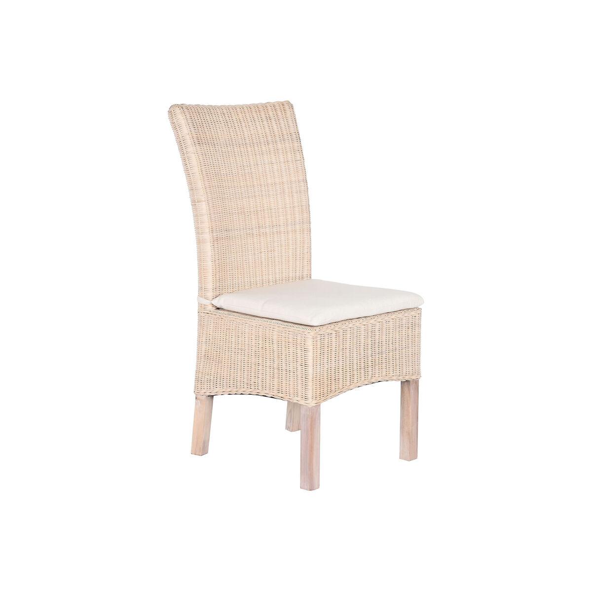 Silla de Jardín Home ESPRIT Mimbre Madera de mango 50 x 55 x 100 cm