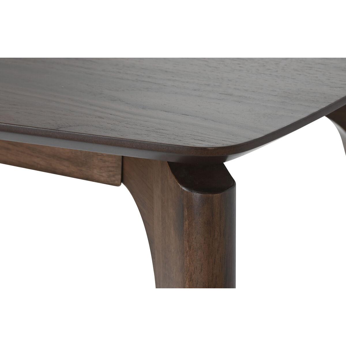 Mesa de Comedor Home ESPRIT Marrón Nogal Madera MDF 150 x 55 x 91 cm