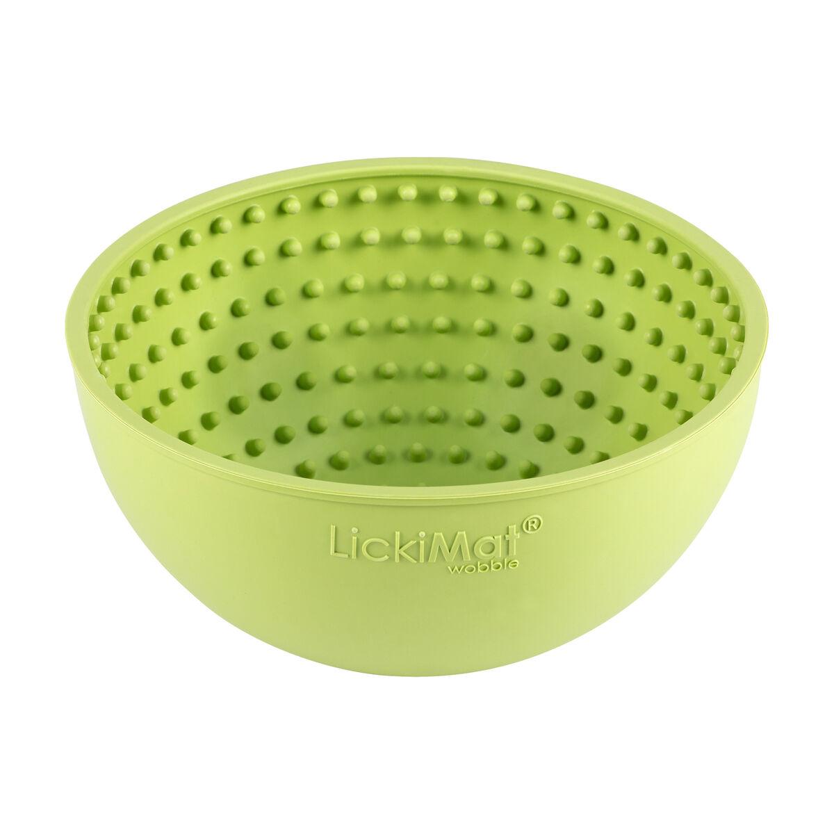 Comedero para Perro Lickimat Verde Goma Moderno 600 ml