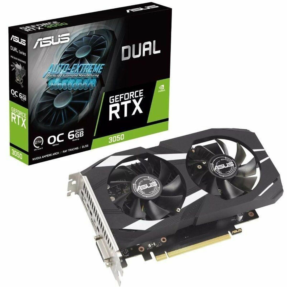 Tarjeta Gráfica Asus Dual GeForce Nvidia GeForce RTX 3050 6 GB GDDR6
