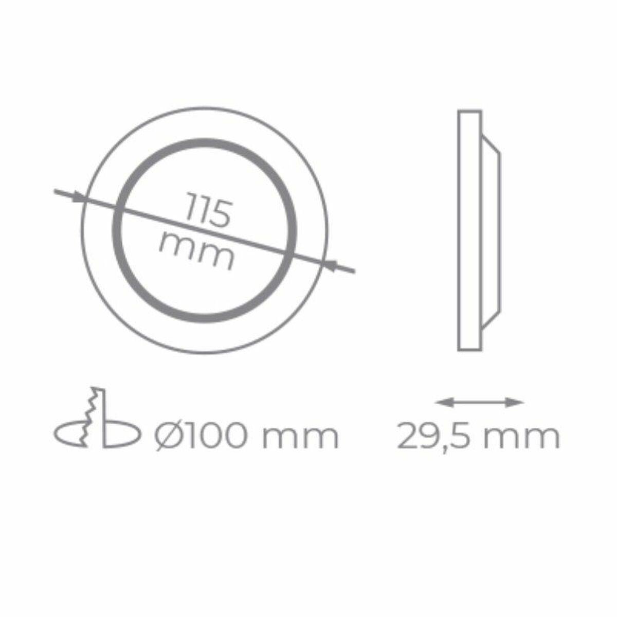 Downlight Iglux IG-54-7R-C 7 W 540 lm (3000 K)