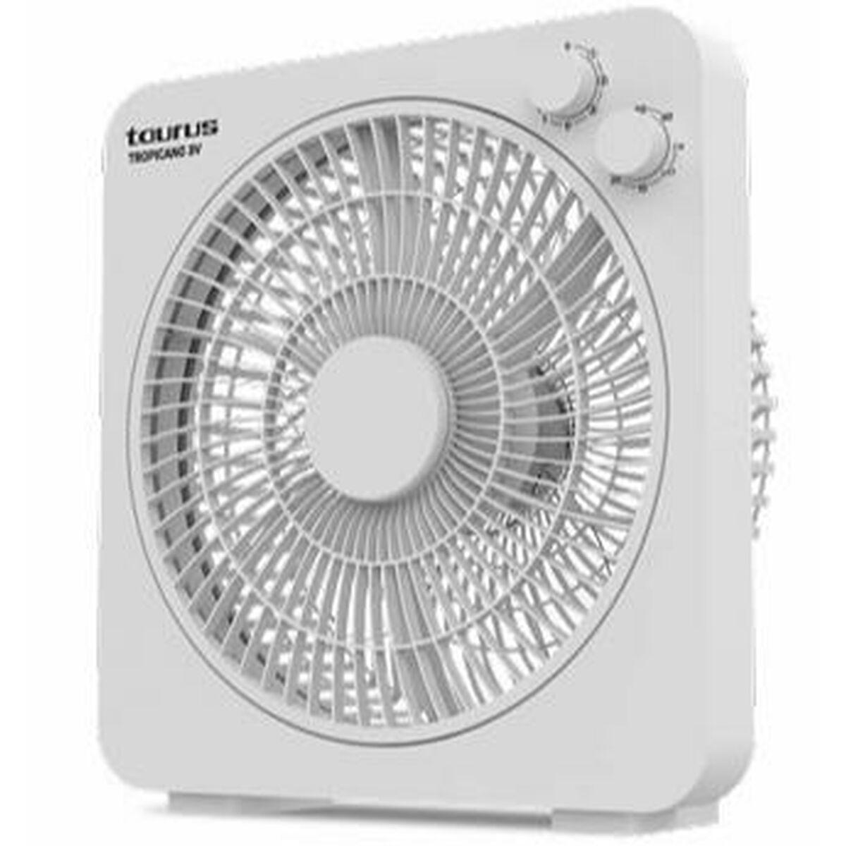 Ventilador de Sobremesa Taurus TROPICANO 3V Blanco 35 W
