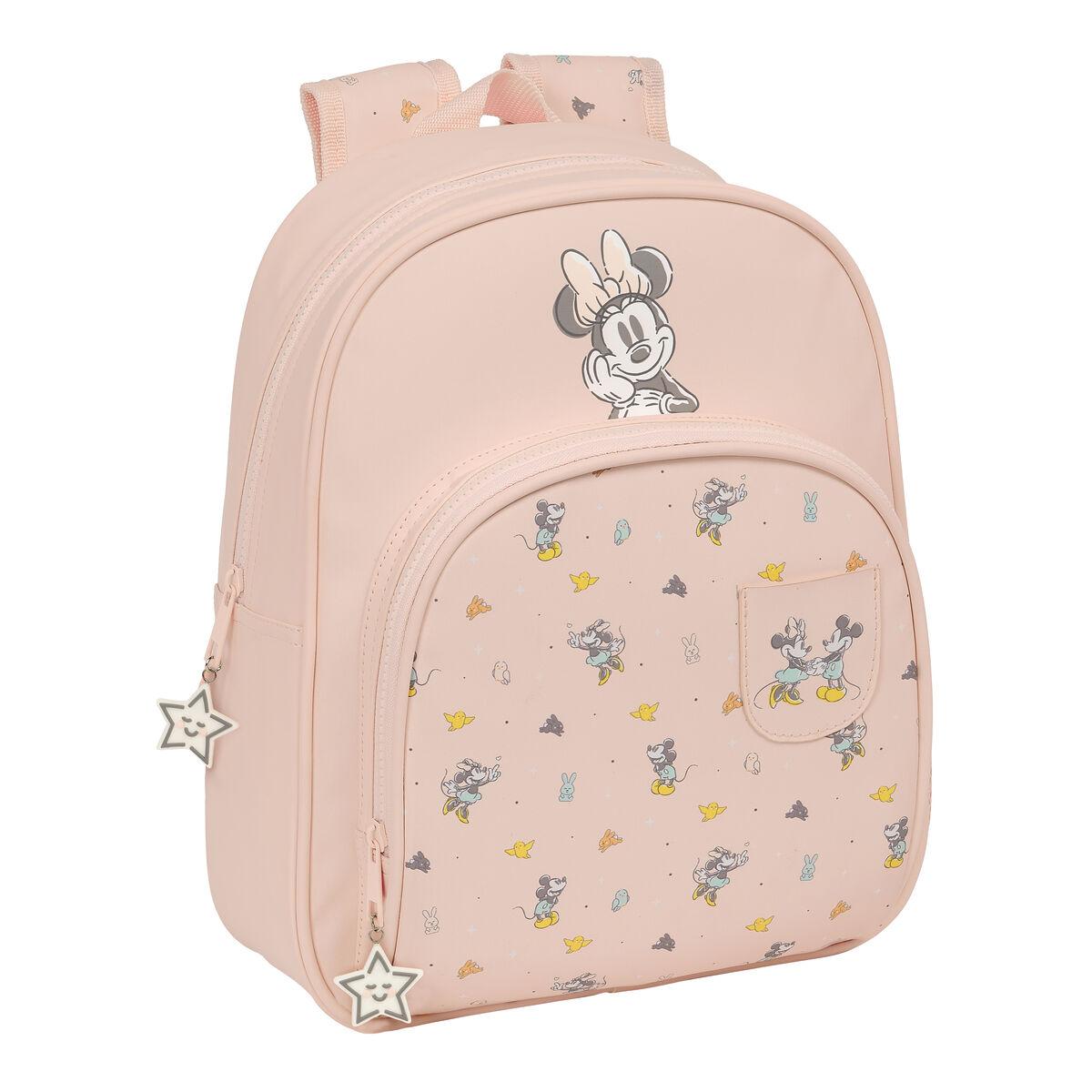 Mochila Escolar Minnie Mouse Baby 28 x 34 x 10 cm