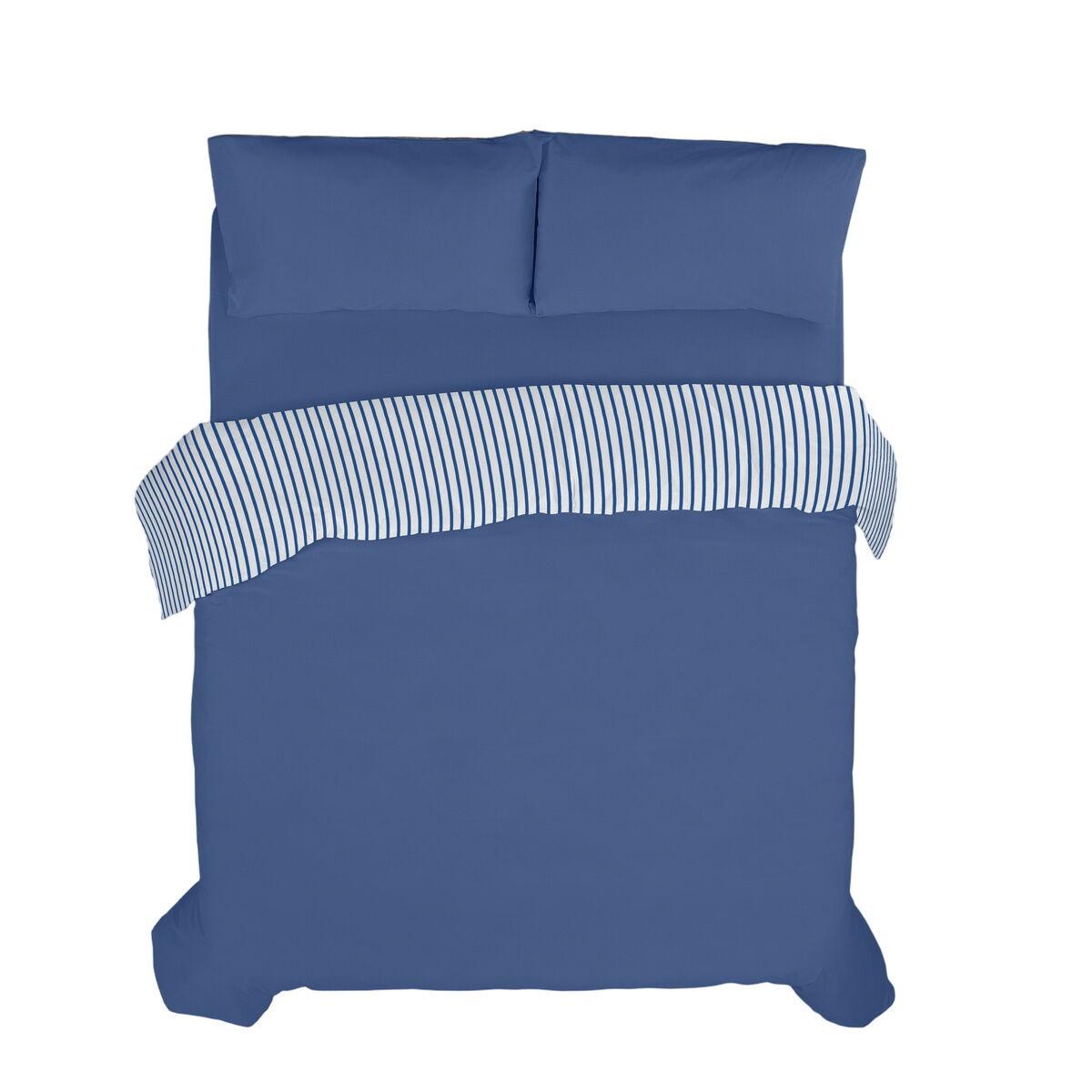 Funda Nórdica Alexandra House Living Lira Azul 220 x 220 cm
