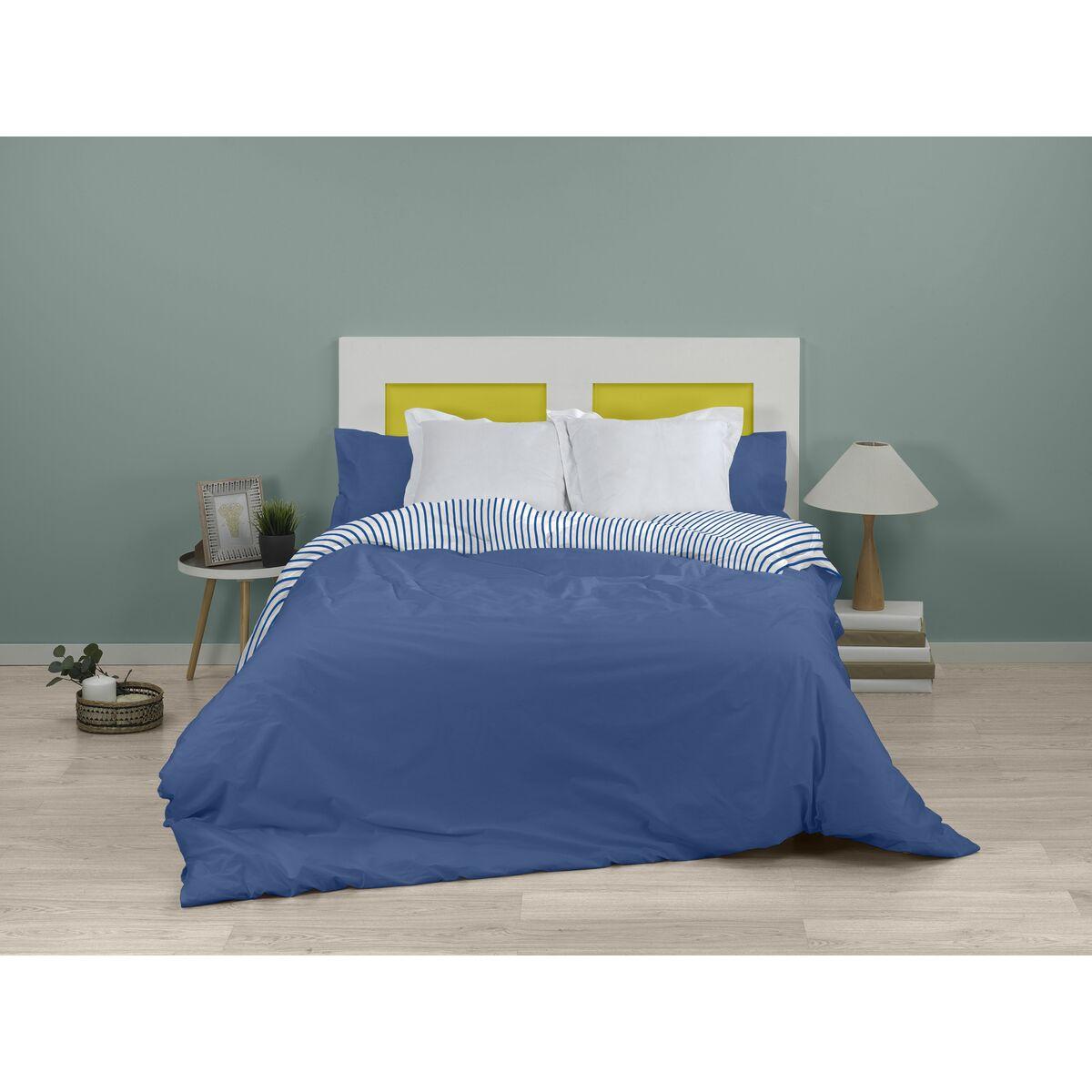Funda Nórdica Alexandra House Living Lira Azul 220 x 220 cm