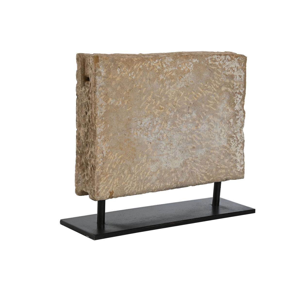 Figura Decorativa Home ESPRIT Negro Natural 36 x 10 x 57 cm