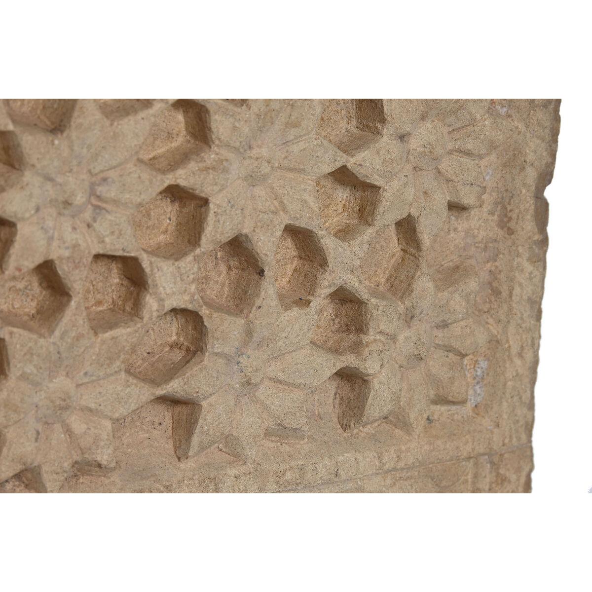 Figura Decorativa Home ESPRIT Negro Natural 36 x 10 x 57 cm